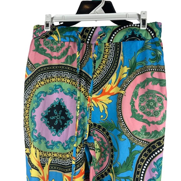 Colorful Patterned Womens Legging Pants Medium Size - Picture 2 of 6